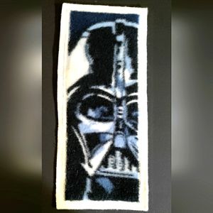 NEW (1) Star Wars - Darth Vader Patch/Emblem/Appliqué! 9" x 4". Iron-On / Sew-On